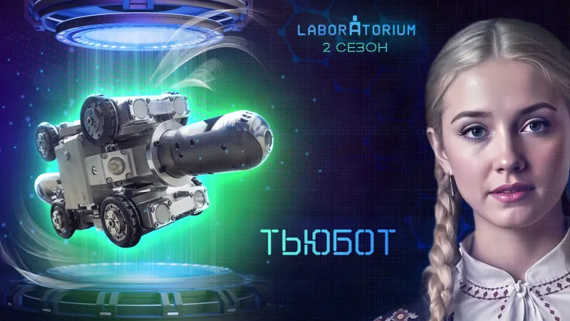 Laboratorium. Робот, исследующий трубы изнутри